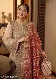 Semi Stitched Suit Material - Buy Semi Stitched Suits